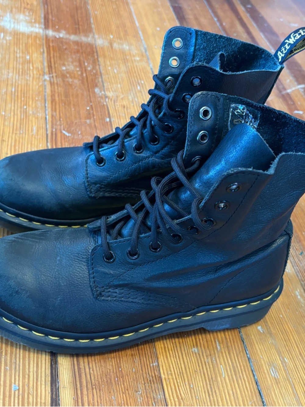 Dr. Martens 1460 Pascal Black Leather Boots | Soft Leather | EU 39 (Est. US 8)